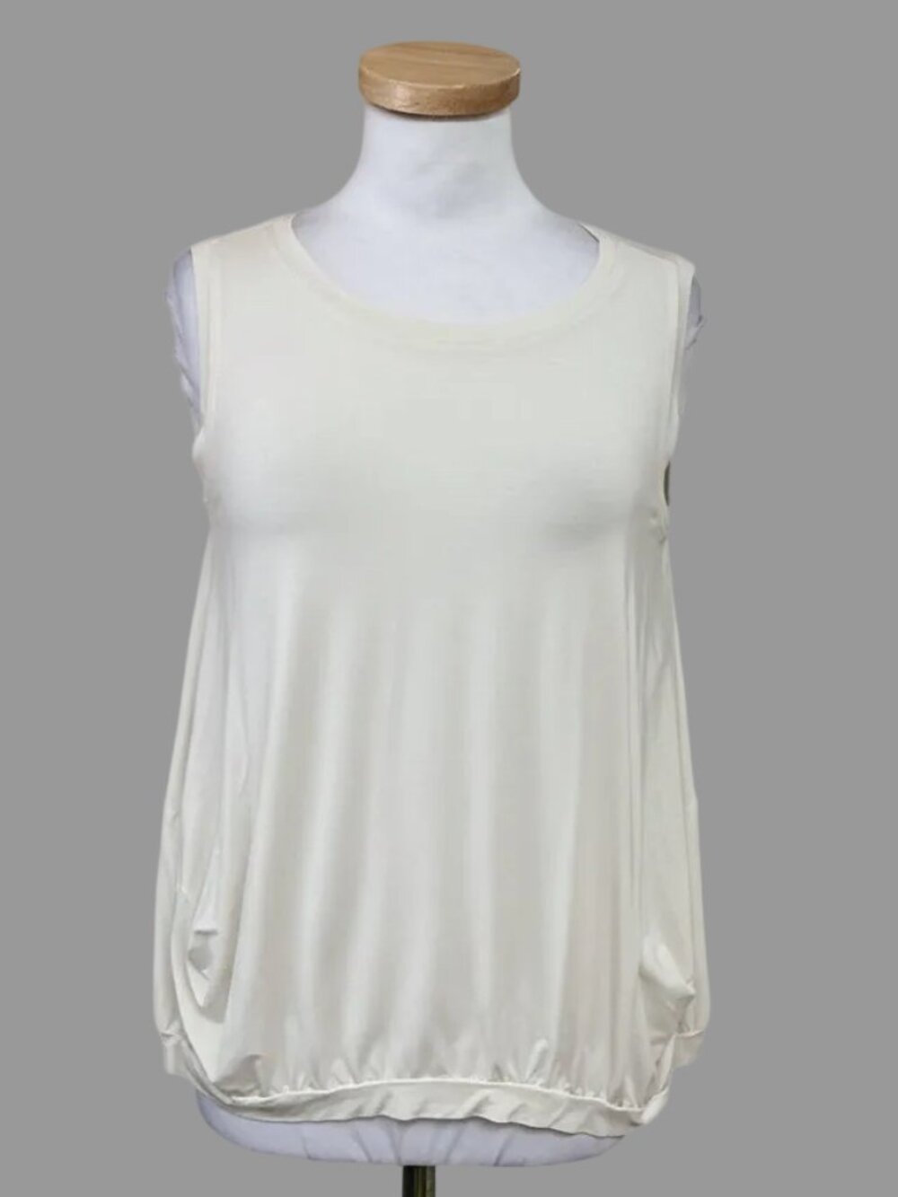 Rundholz cream oversized top, size S